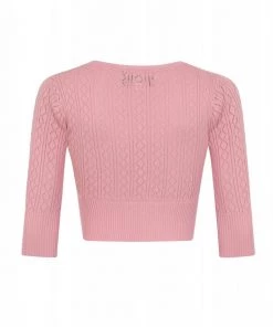 Collectif Linda 40's Cardigan Pink