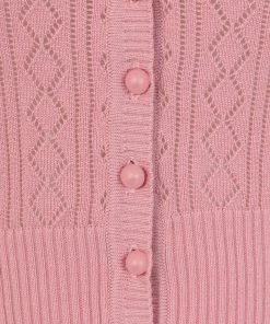 Collectif Linda 40's Cardigan Pink