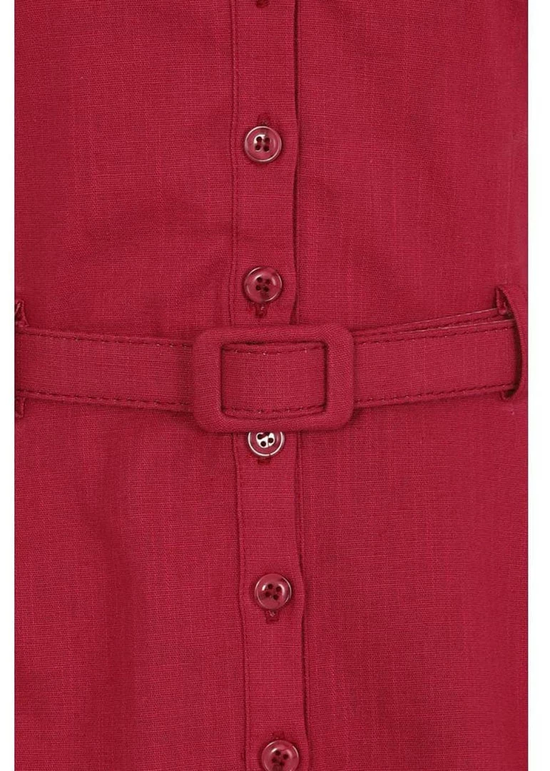 New In Collectif Caterina 40's Swing Dress Red