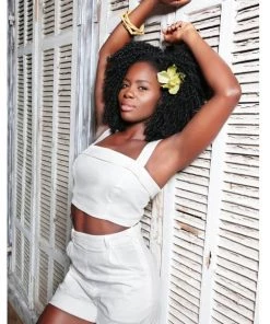 Collectif Giorgia Top White New In