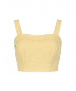 Collectif Giorgia Top Yellow New In