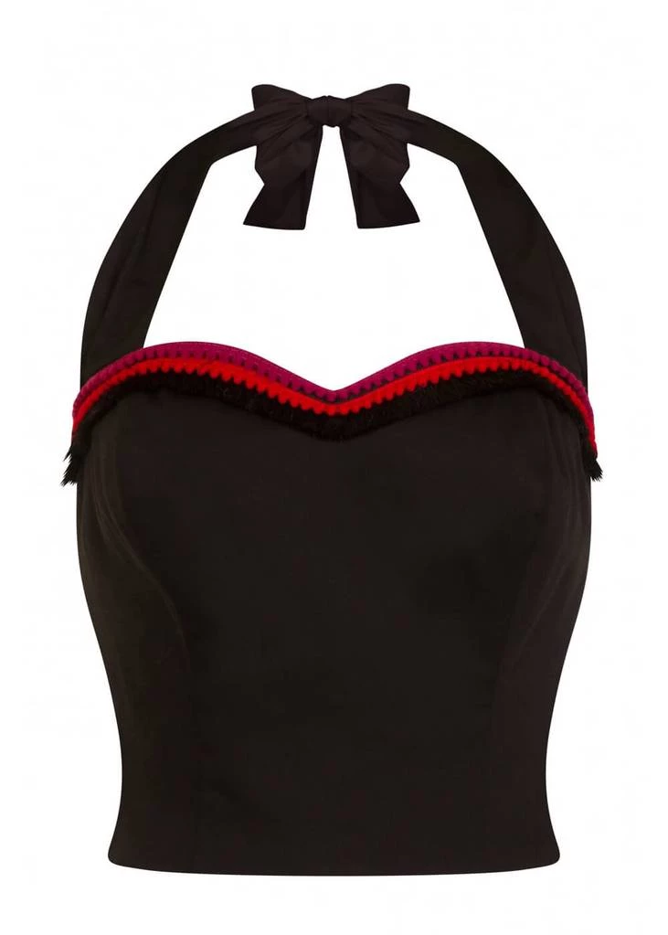 New In Collectif Sadie Top Black