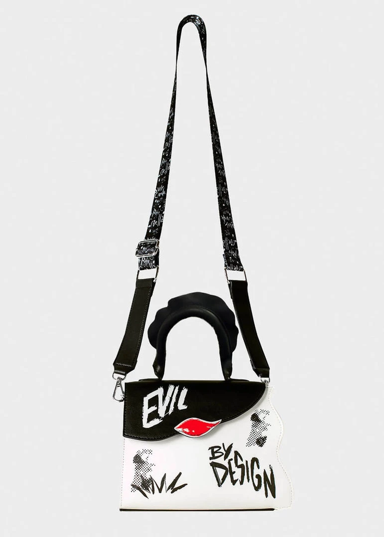Danielle Nicole Disney Cruella Evil By Design Bag Black New In