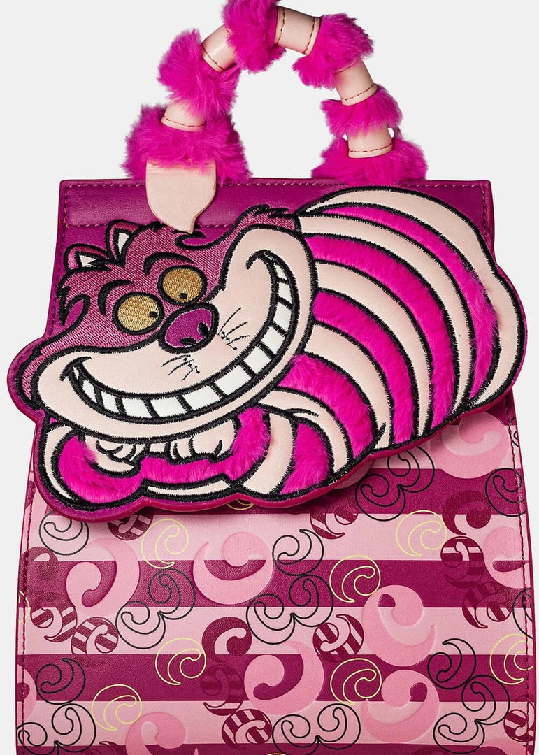 Danielle Nicole Disney Alice In Wonderland Cheshire Cat Backpack Pink