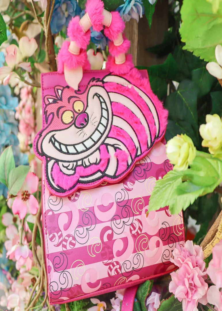 Danielle Nicole Disney Alice In Wonderland Cheshire Cat Backpack Pink