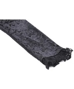 New In Dark In Love Mary Velvet Dress Black