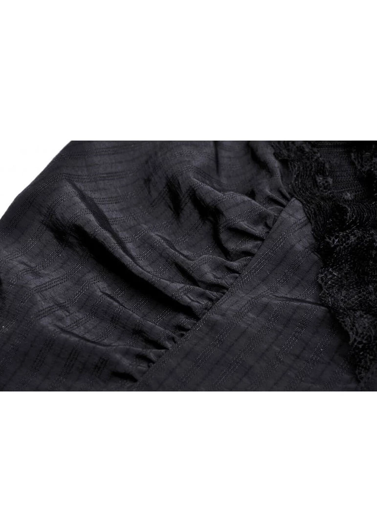 Dark In Love Dreadful 40's Blouse Black New In