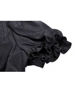 Dark In Love Dreadful 40's Blouse Black New In