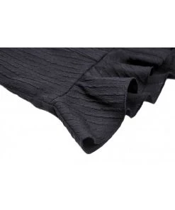 Dark In Love Dreadful 40's Blouse Black New In