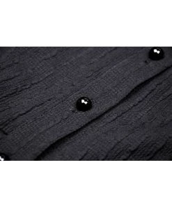 Dark In Love Dreadful 40's Blouse Black New In