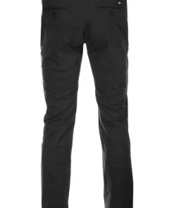 New In Dickies Mens Kerman Skinny Fit Chino Trousers Black