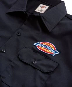 Dickies Mens Clintondale Shirt Black