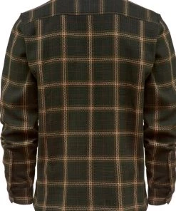 New In Dickies Mens Kuttawa Shirt Olive Green