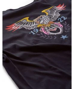 New In Dickies Mens Shandaken T-Shirt Black