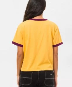 Dickies Ladies Hellier T-Shirt Amber New In