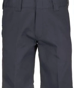 Dickies Mens Cotton 873 Shorts Grey