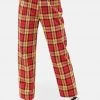 New In Dickies Womens New Iberia Trousers Red