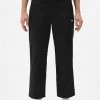 New In Dickies Womens Chokio Herringbone Trousers Black