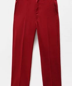 Clothing Dickies Womens Elizaville Trousers In Biking Red