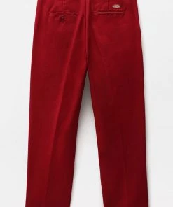 Clothing Dickies Womens Elizaville Trousers In Biking Red
