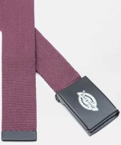Dickies Orcutt Webbing Belt Maroon New In