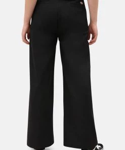 New In Dickies Womens Winnsboro Trousers In Black