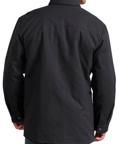 Dickies Mens Lined Shirt Black