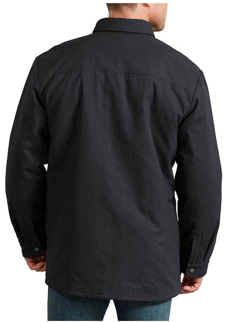 Dickies Mens Lined Shirt Black