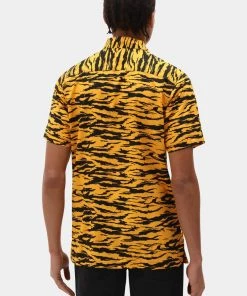 Dickies Mens Quamba Cadnium Shirt Yellow New In