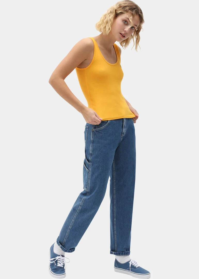 Dickies Women Mapleton Tank Top Cadnium Yellow