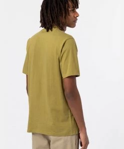 New In Dickies Men Icon Logo T-Shirt Moss Green