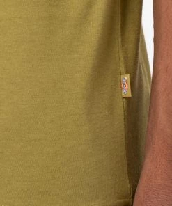 New In Dickies Men Icon Logo T-Shirt Moss Green