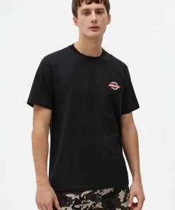 New In Dickies Mens Ruston T-Shirt Black