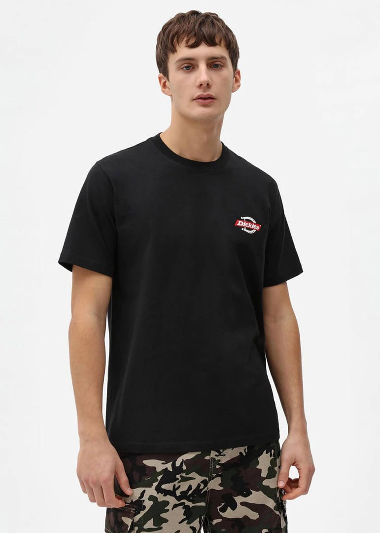New In Dickies Mens Ruston T-Shirt Black