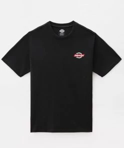 New In Dickies Mens Ruston T-Shirt Black
