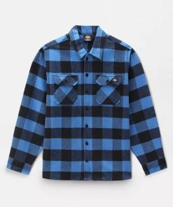 Dickies Men New Sacramento Shirt Blue