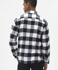 Dickies Men Sacramento Shirt Black New In