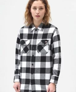 Dickies Men Sacramento Shirt Black New In