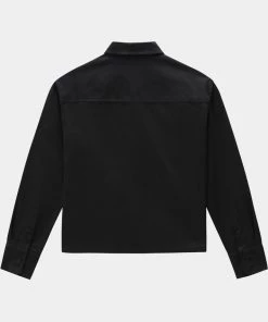 Dickies Womens Chokio Herringbone Shirt Black