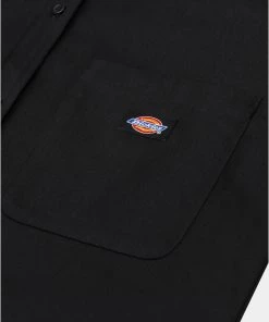 Dickies Womens Chokio Herringbone Shirt Black