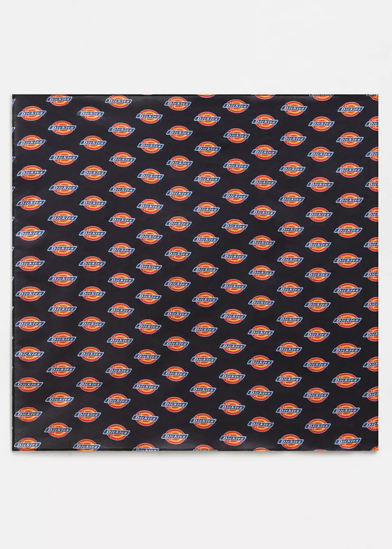 New In Dickies Logo Bandana Black