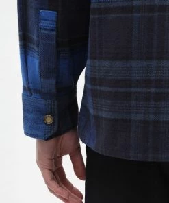 Dickies Men Nimmons Shirt Dark Navy