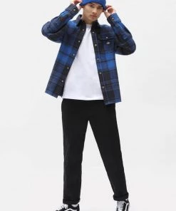 Dickies Men Nimmons Shirt Dark Navy