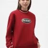 Dickies Womens Saxman Sweater Biking Red New In