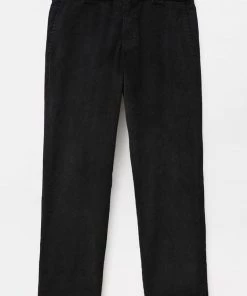 New In Dickies Womens 874 Crop Corduroy Trousers Black