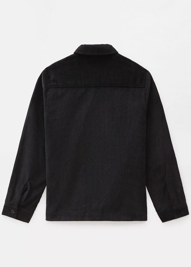 New In Dickies Womens Higginson Corduroy Shirt Black