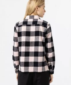 Dickies Women Sacramento Shirt Light Pink New In