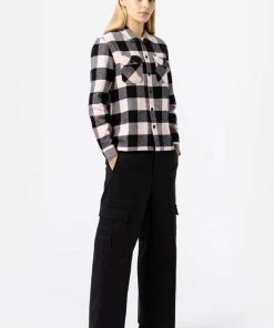 Dickies Women Sacramento Shirt Light Pink New In