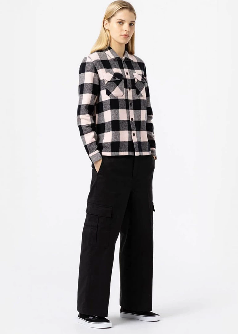 Dickies Women Sacramento Shirt Light Pink New In