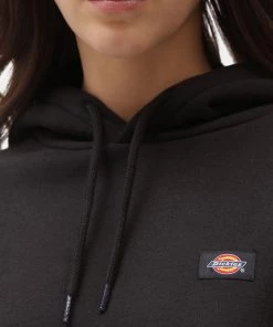 Dickies Women Oakport Cropped Hoodie Black